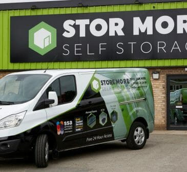 Free van hire in Store More Self Storage hull