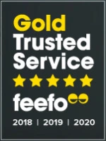 Gold-Trusted-Service-Badge